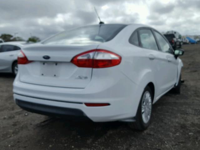 3FADP4AJ8EM235378 - 2014 FORD FIESTA S WHITE photo 4