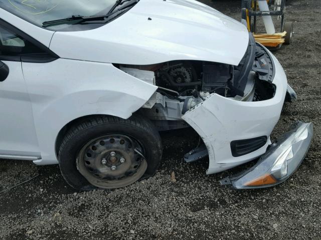 3FADP4AJ8EM235378 - 2014 FORD FIESTA S WHITE photo 9