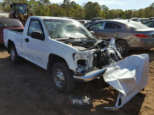 1GCCS148558254115 - 2005 CHEVROLET COLORADO WHITE photo 1