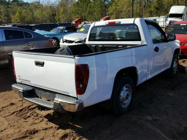 1GCCS148558254115 - 2005 CHEVROLET COLORADO WHITE photo 4