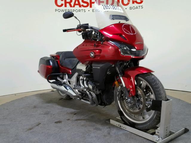 JH2SC741XEK001185 - 2014 HONDA CTX1300 RED photo 2