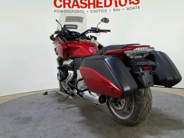 JH2SC741XEK001185 - 2014 HONDA CTX1300 RED photo 6