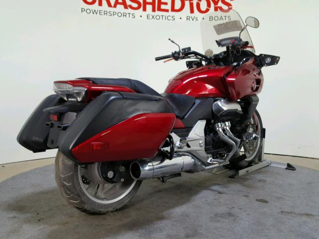 JH2SC741XEK001185 - 2014 HONDA CTX1300 RED photo 8