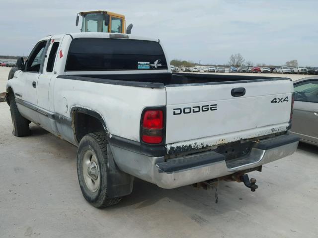 3B7HF13Z51G809167 - 2001 DODGE RAM 1500 WHITE photo 3