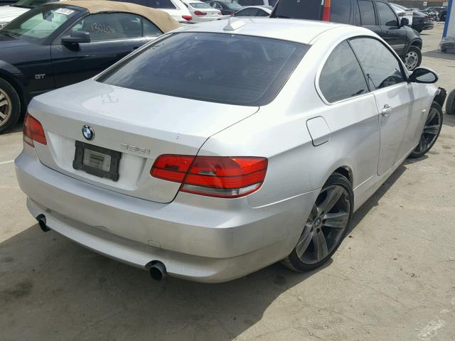 WBAWB73598P039965 - 2008 BMW 335 I SILVER photo 4