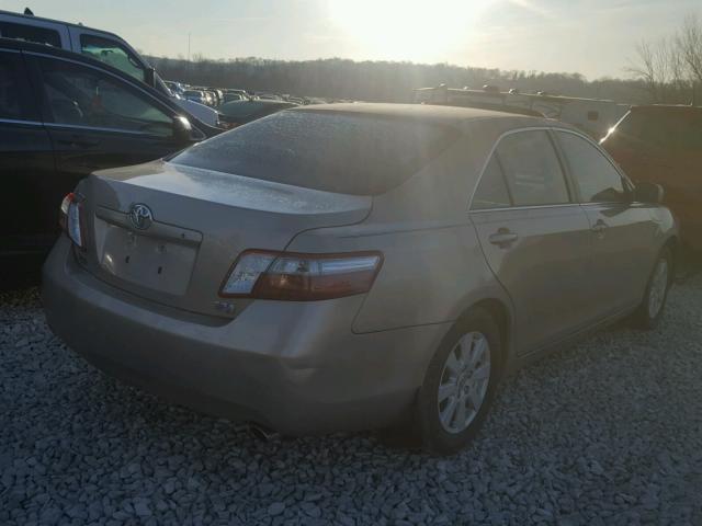 4T1BB46K58U043395 - 2008 TOYOTA CAMRY HYBR TAN photo 4