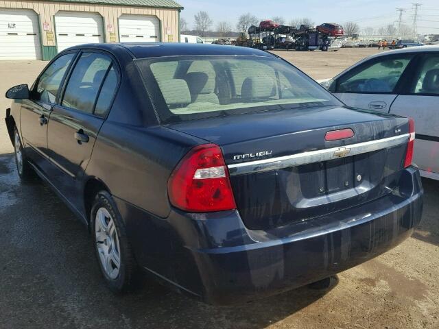 1G1ZS57F77F273929 - 2007 CHEVROLET MALIBU LS ლურჯი ფოტო 3