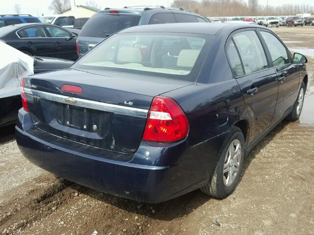 1G1ZS57F77F273929 - 2007 CHEVROLET MALIBU LS ლურჯი ფოტო 4