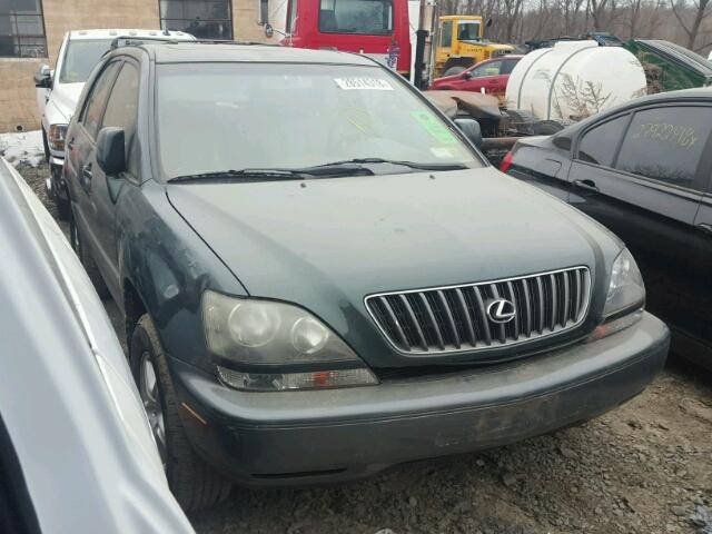 JT6HF10UXX0032272 - 1999 LEXUS RX 300 GREEN photo 1