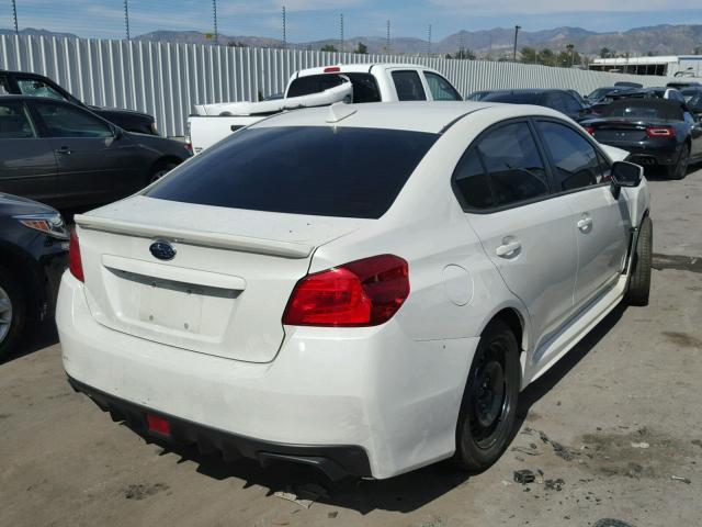 JF1VA1B67H9822723 - 2017 SUBARU WRX WHITE photo 4