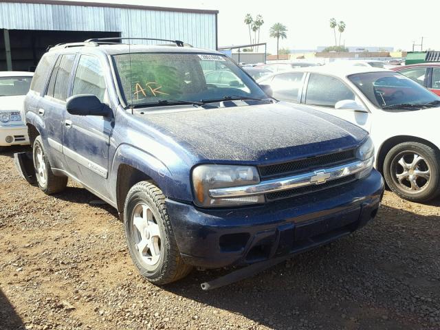 1GNDS13S032157767 - 2003 CHEVROLET TRAILBLAZE BLUE photo 1