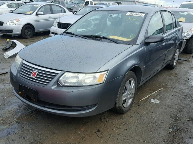 1G8AJ55FX6Z131835 - 2006 SATURN ION LEVEL GRAY photo 2