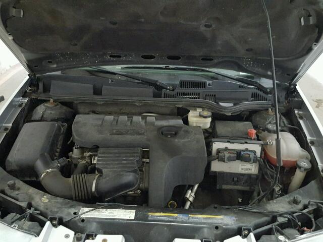 1G8AF52F65Z108136 - 2005 SATURN ION LEVEL SILVER photo 7