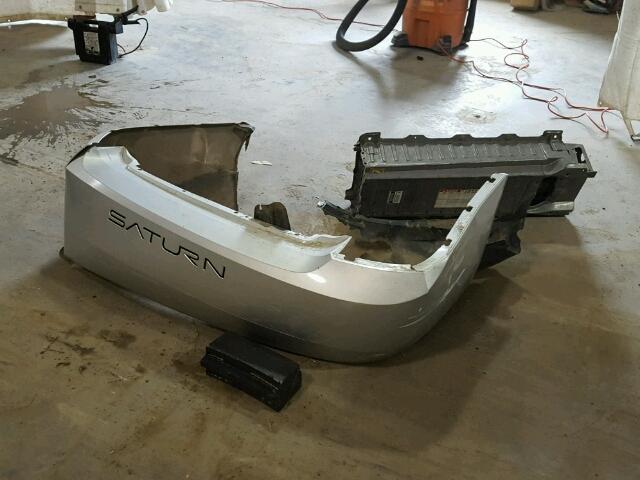 1G8AF52F65Z108136 - 2005 SATURN ION LEVEL SILVER photo 9