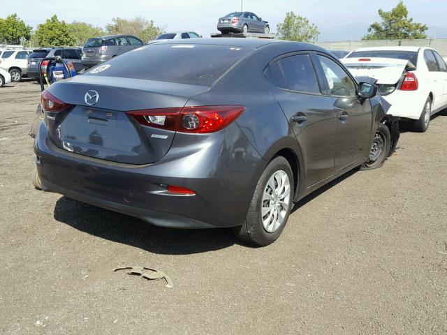 JM1BM1T78E1208723 - 2014 MAZDA 3 SV GRAY photo 4