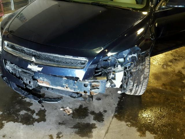 1G1ZH57B284214313 - 2008 CHEVROLET MALIBU 1LT 蓝色 照片 9