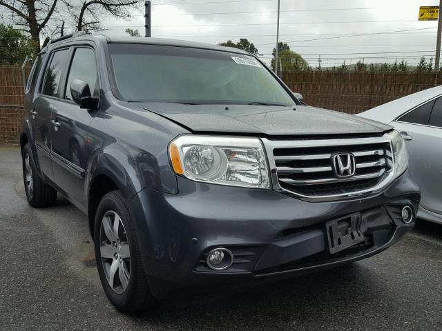 5FNYF3H96CB038439 - 2012 HONDA PILOT TOUR GRAY photo 1