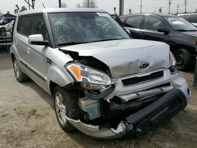 KNDJT2A21A7161215 - 2010 KIA SOUL + SILVER photo 1