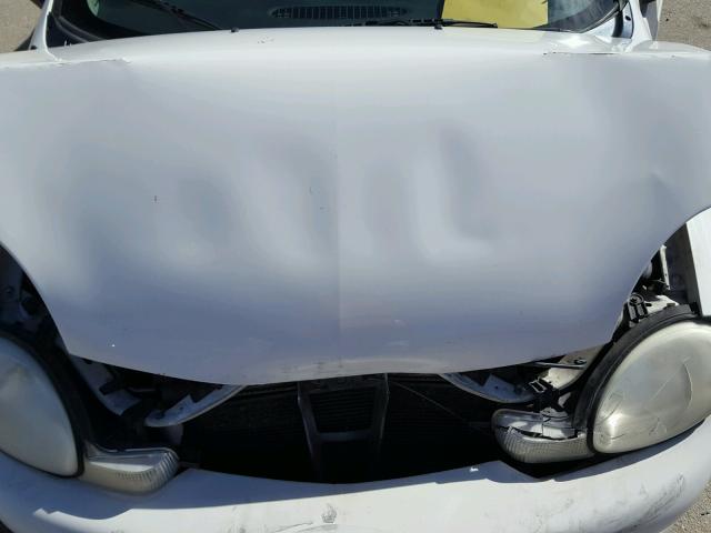 1B3ES46C31D218339 - 2001 DODGE NEON SE WHITE photo 7