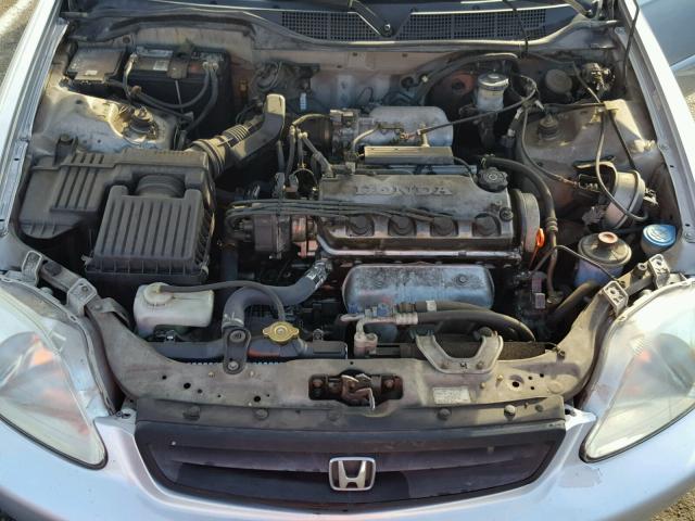 1HGEJ8240YL056128 - 2000 HONDA CIVIC EX ვერცხლისფერი ფოტო 7