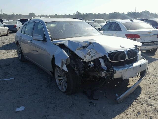 WBAHN83568DT83101 - 2008 BMW 750 LI SILVER photo 1