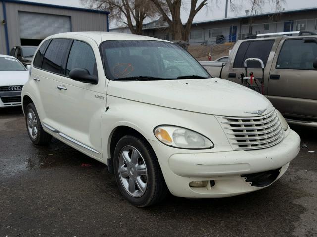 3C8FY58B04T214516 - 2004 CHRYSLER PT CRUISER WHITE photo 1