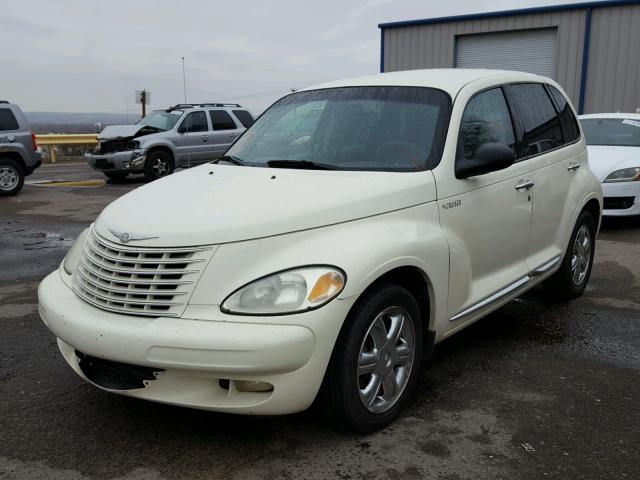 3C8FY58B04T214516 - 2004 CHRYSLER PT CRUISER WHITE photo 2