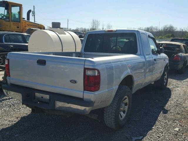 1FTYR44U02TA09344 - 2002 FORD RANGER SUP SILVER photo 4