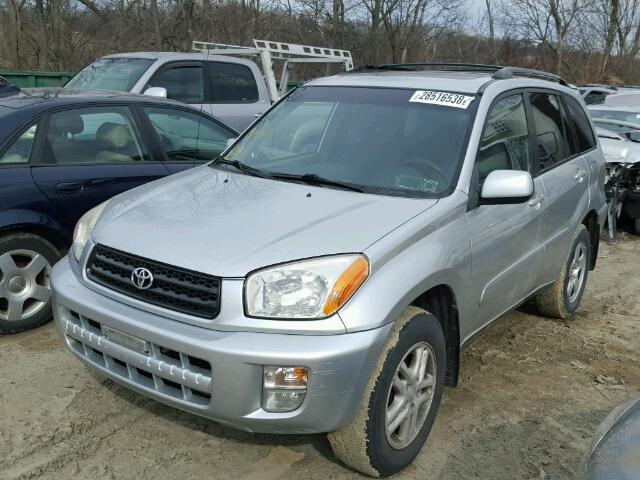 JTEGH20V720064534 - 2002 TOYOTA RAV4 SILVER photo 2