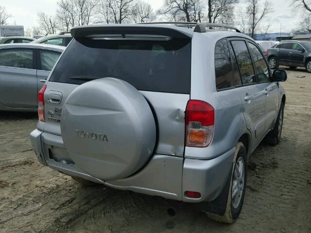 JTEGH20V720064534 - 2002 TOYOTA RAV4 SILVER photo 4