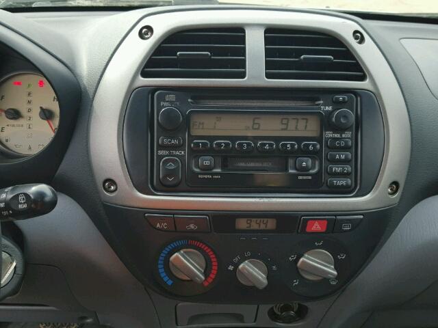 JTEGH20V720064534 - 2002 TOYOTA RAV4 SILVER photo 9