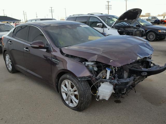 5XXGN4A7XDG189179 - 2013 KIA OPTIMA EX PURPLE photo 1