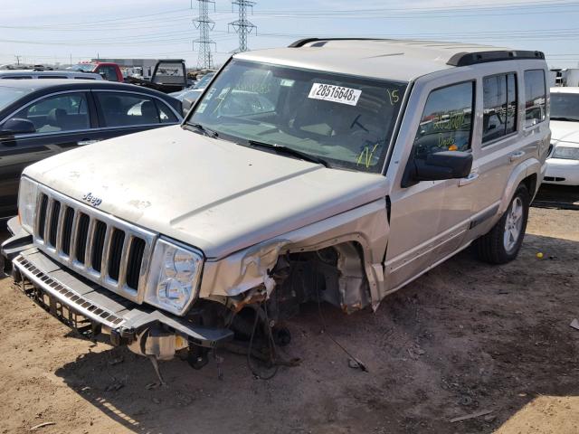 1J8HG48K57C567124 - 2007 JEEP COMMANDER SILVER photo 2