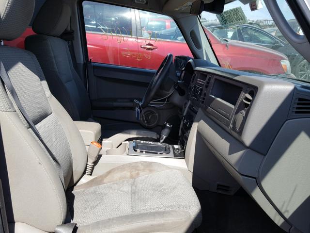 1J8HG48K57C567124 - 2007 JEEP COMMANDER SILVER photo 5
