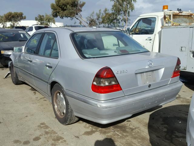 WDBHA29G5YA838718 - 2000 MERCEDES-BENZ C 280 SILVER photo 3