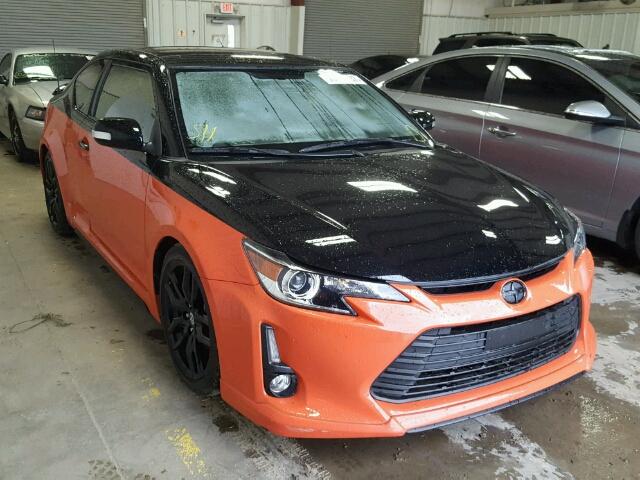 JTKJF5C79FJ006495 - 2015 TOYOTA SCION TC ORANGE photo 1