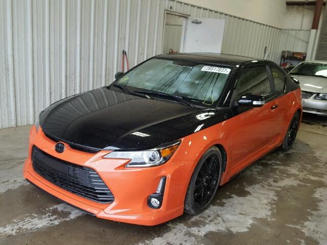 JTKJF5C79FJ006495 - 2015 TOYOTA SCION TC 橙色 照片 2