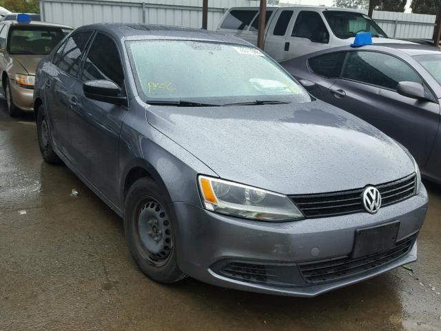 3VW2K7AJ8CM468754 - 2012 VOLKSWAGEN JETTA BASE 灰色 照片 1