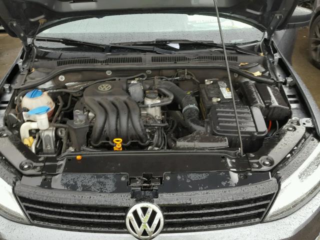 3VW2K7AJ8CM468754 - 2012 VOLKSWAGEN JETTA BASE 灰色 照片 7