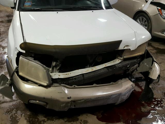 JF1SF65561H764619 - 2001 SUBARU FORESTER S WHITE photo 9