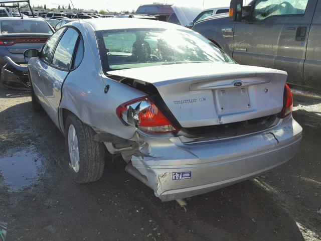 1FAFP52294A213357 - 2004 FORD TAURUS LX SILVER photo 3