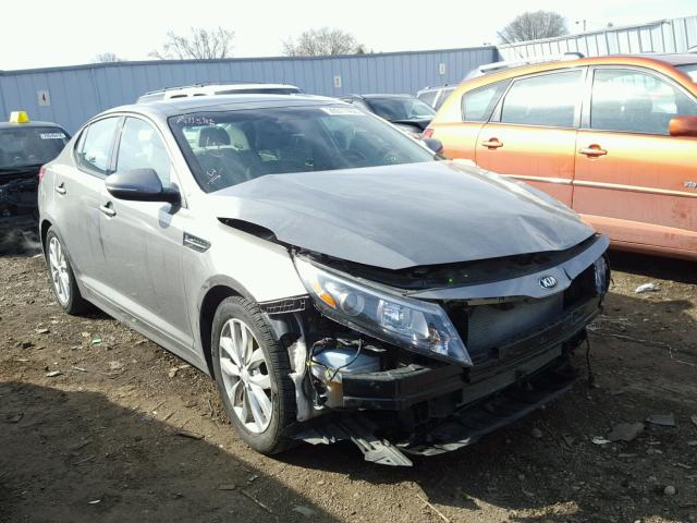 5XXGN4A77EG261635 - 2014 KIA OPTIMA EX GRAY photo 1