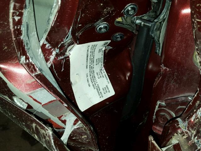 2G1WL52M0W9111041 - 1998 CHEVROLET LUMINA BAS წითელი ფოტო 10