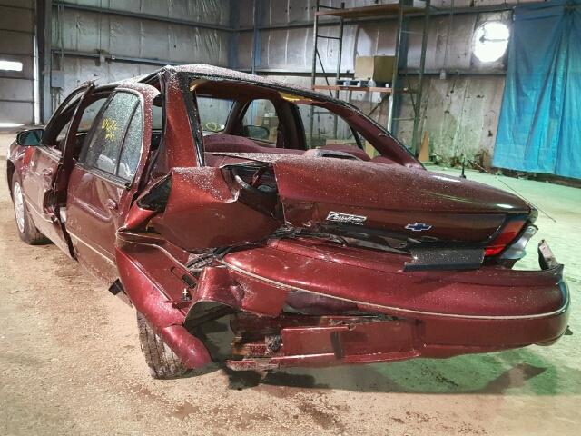 2G1WL52M0W9111041 - 1998 CHEVROLET LUMINA BAS RED photo 3