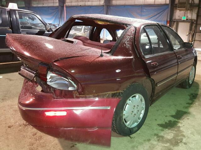 2G1WL52M0W9111041 - 1998 CHEVROLET LUMINA BAS წითელი ფოტო 4