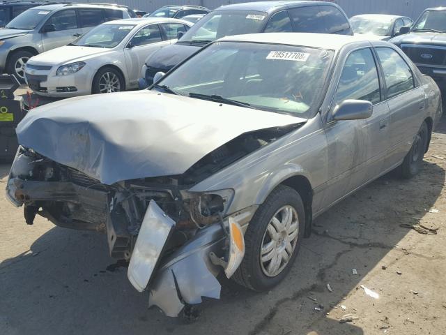 4T1BG22K71U113318 - 2001 TOYOTA CAMRY CE GRAY photo 2