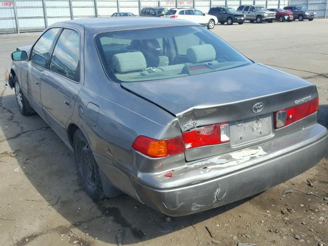 4T1BG22K71U113318 - 2001 TOYOTA CAMRY CE GRAY photo 3