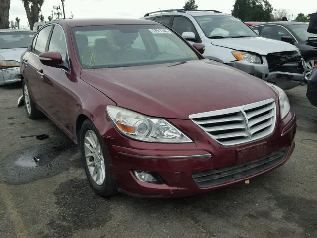 KMHGC4DE5BU134609 - 2011 HYUNDAI GENESIS 3. BURGUNDY photo 1