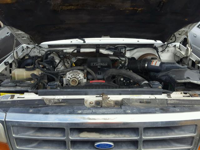 1FTHX25F6TEA53252 - 1996 FORD F250 WHITE photo 7