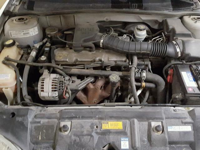 1G1JC524017331140 - 2001 CHEVROLET CAVALIER B SILVER photo 7